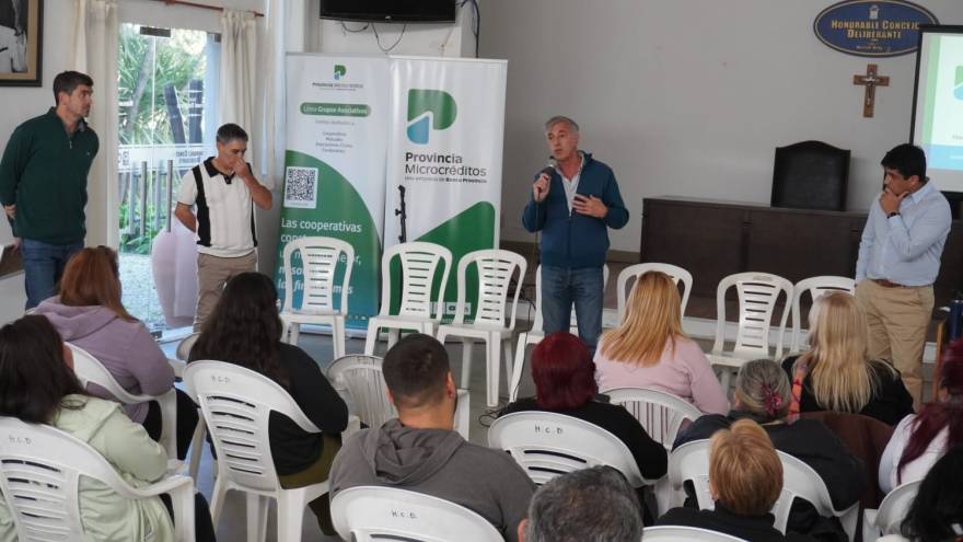 El Banco Provincia brindó una capacitación de microcréditos en Cañuelas